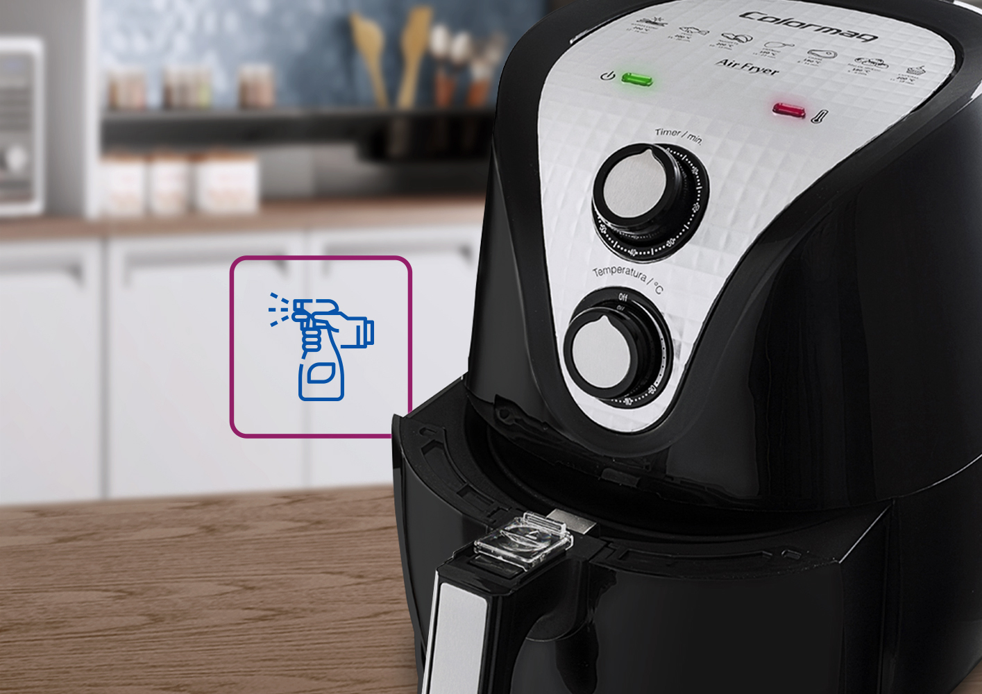 Como Limpar A Air Fryer Colormaq » Blog Colormaq