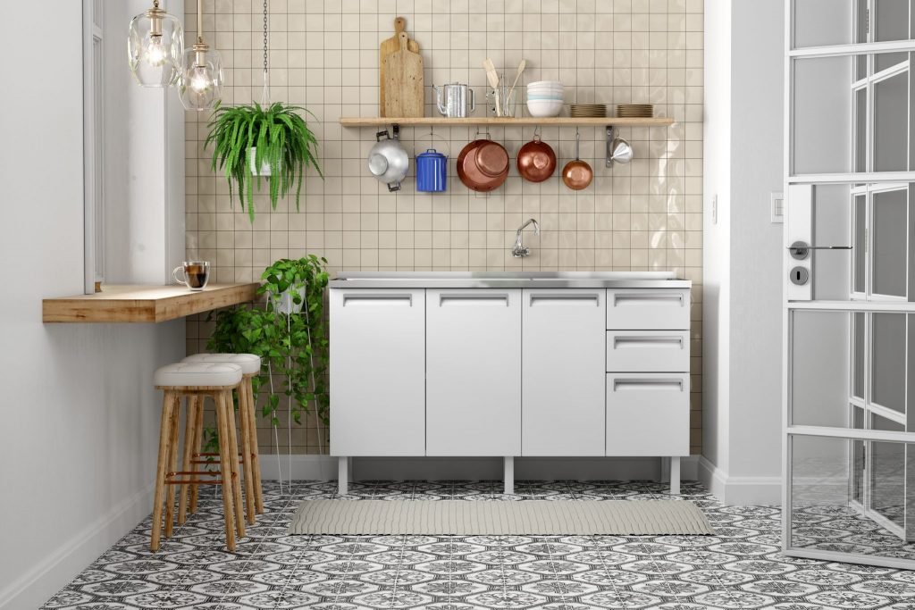 Ambiente da cozinha com baquetas para tornar as refeições mais práticas e rápidas