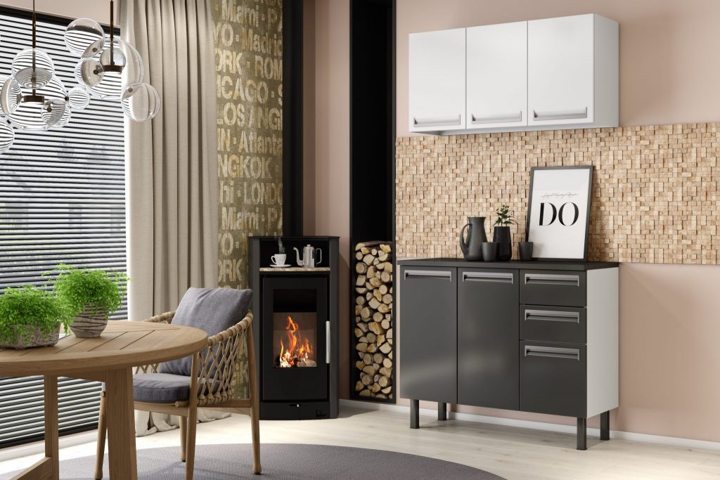 Cantinho do café ou chá para reunir a família